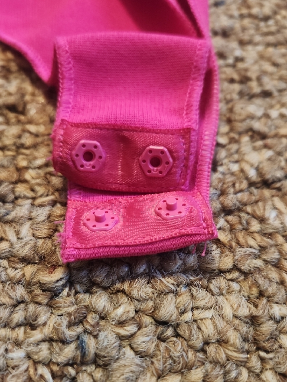 NWT Zara Bright Pink Stretch Bandeau Bodysuit Sculpt Fabric - Picture 9 of 9